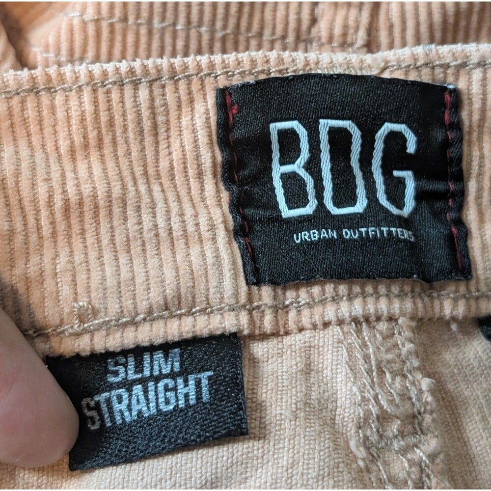 BDG Corduroy Carpenter Pants Size 31 Light Rust Slim Straight Urban Outfitters - Picture 5 of 10